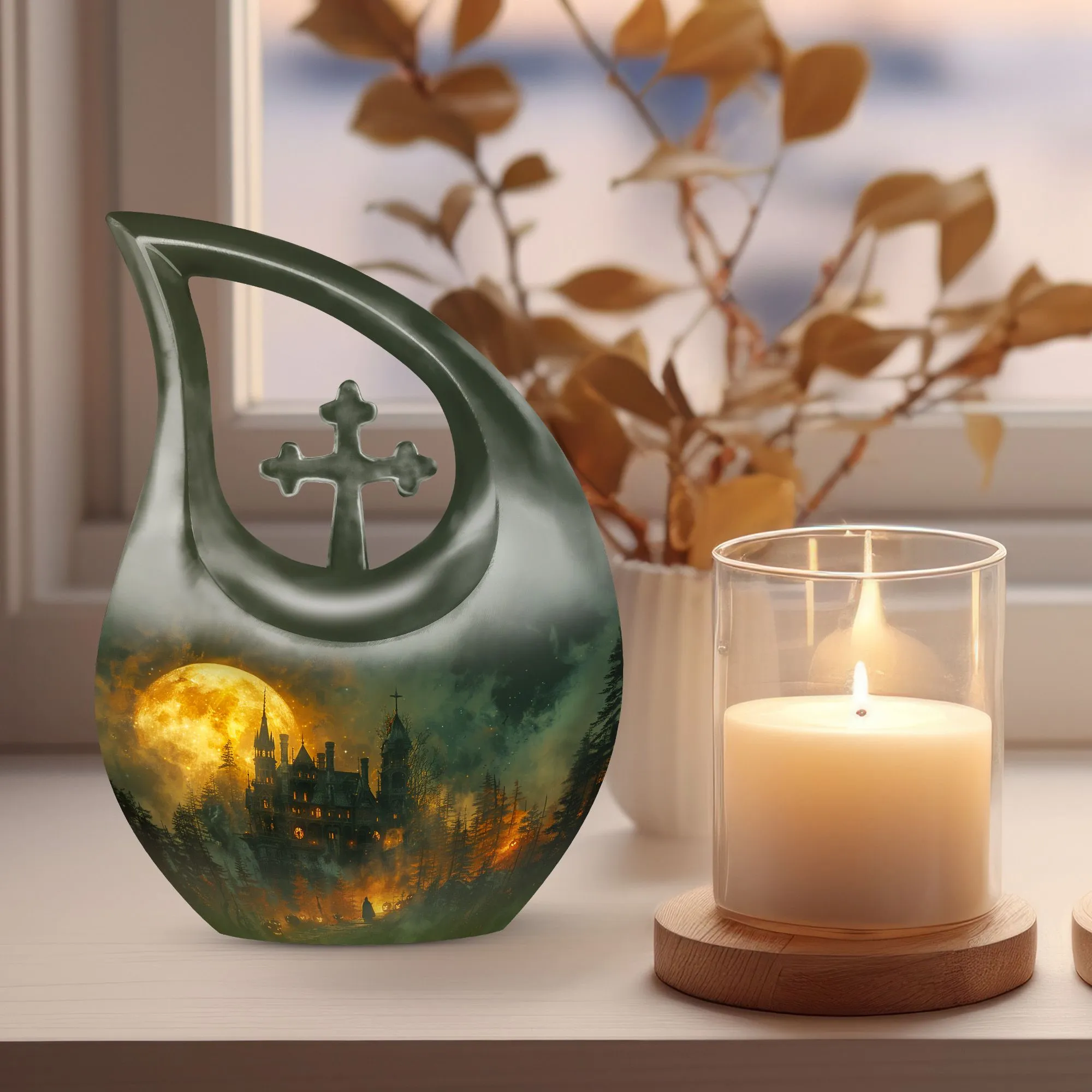Midnight At The Urn Tribute: Small Keepsake Memorial Essential