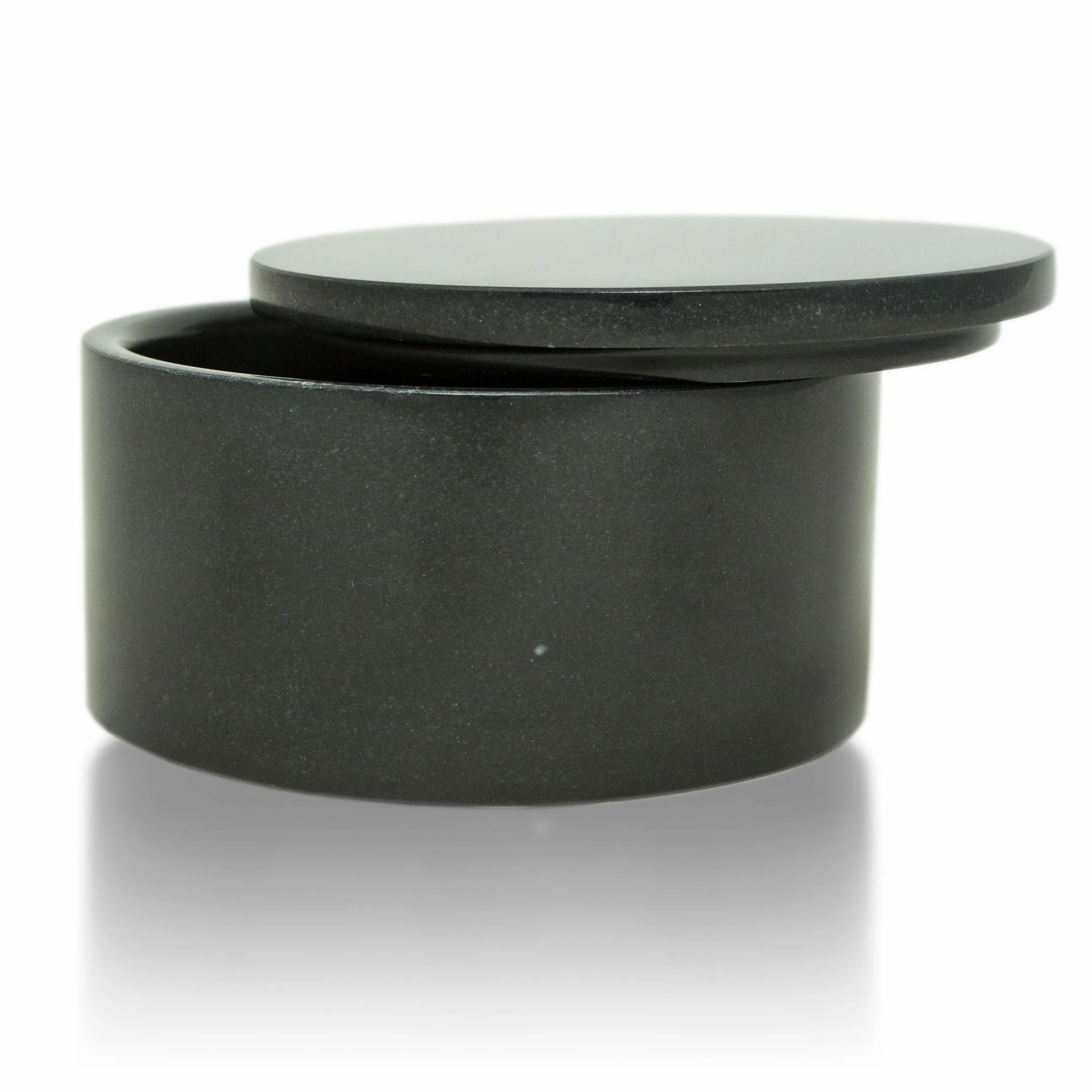 Midnight Marble Circular Keepsake Urn