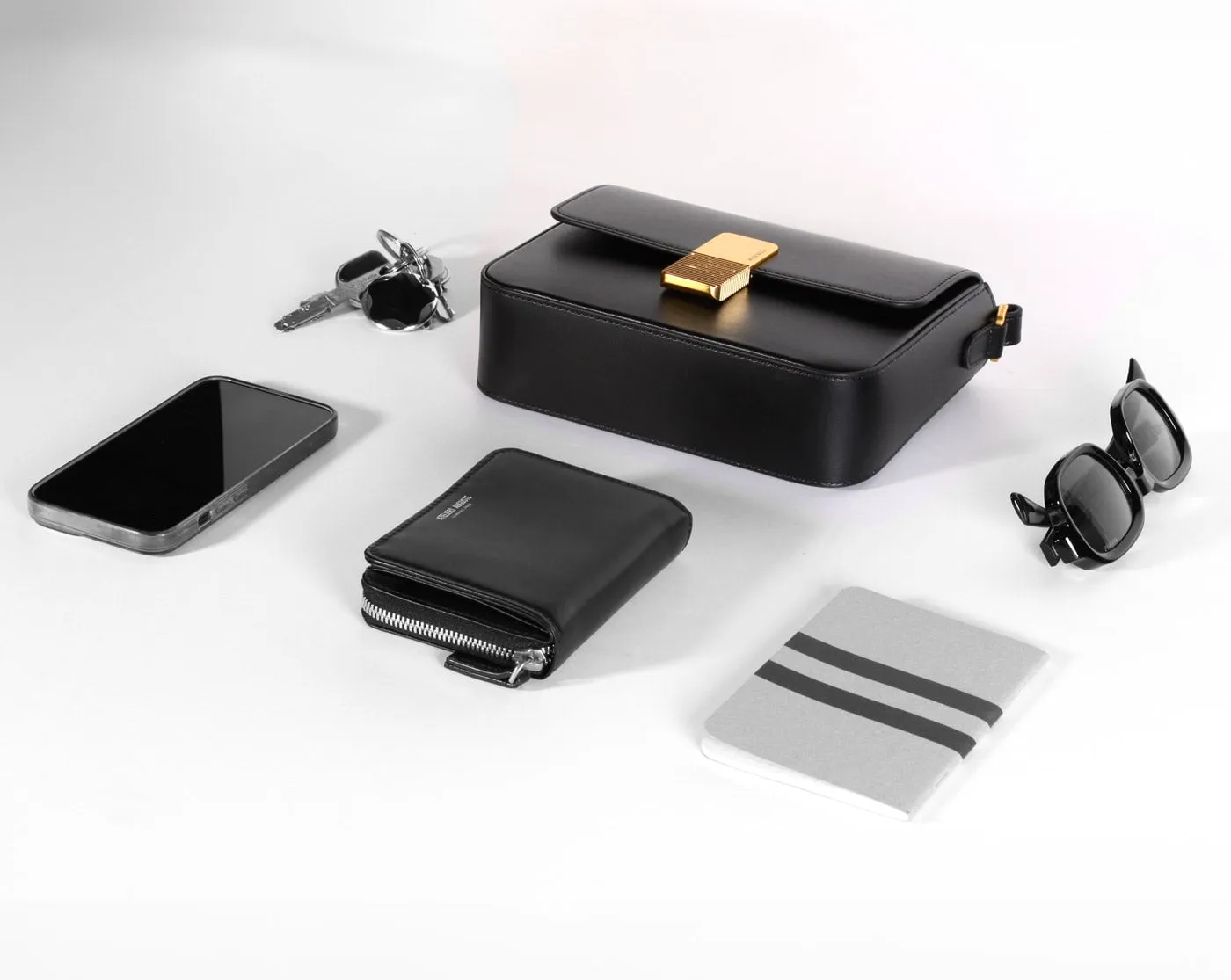 Mini Monceau Gold Edition - Cuir Box Camel