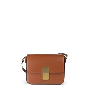 Mini Monceau Gold Edition - Cuir Box Camel