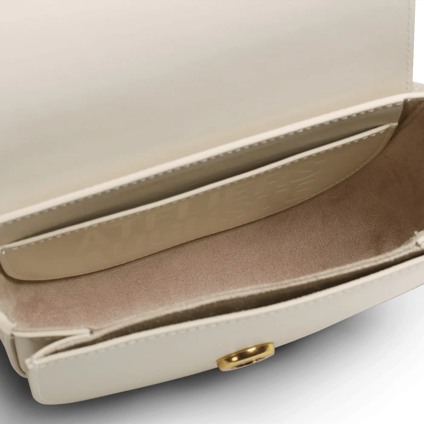 Mini Sully Gold Edition - Cuir Box Blanc Cassé