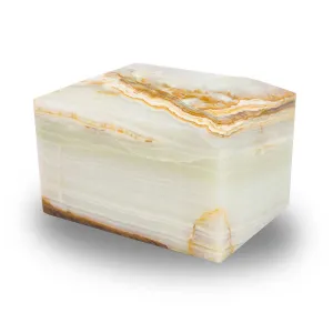 Natural Harmony Marble Box Cremation Urn