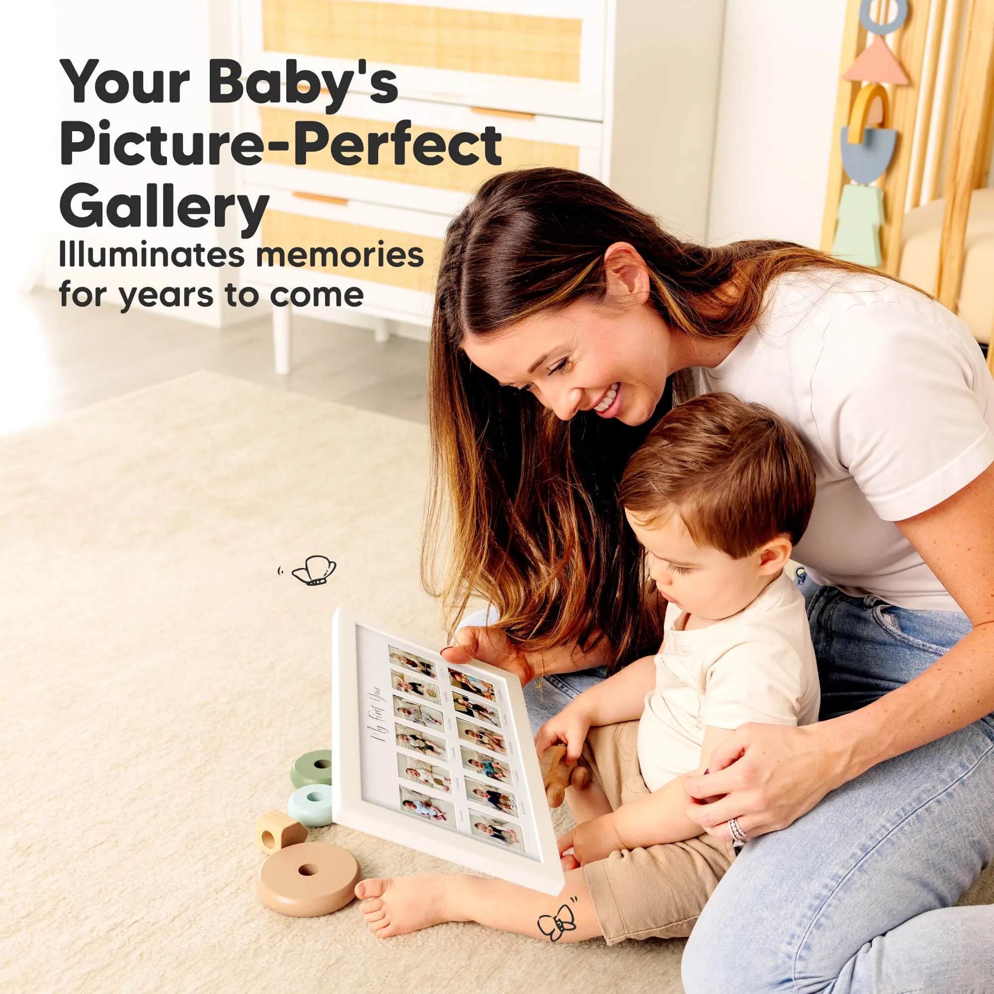 Nova Baby's First Year Picture Frame