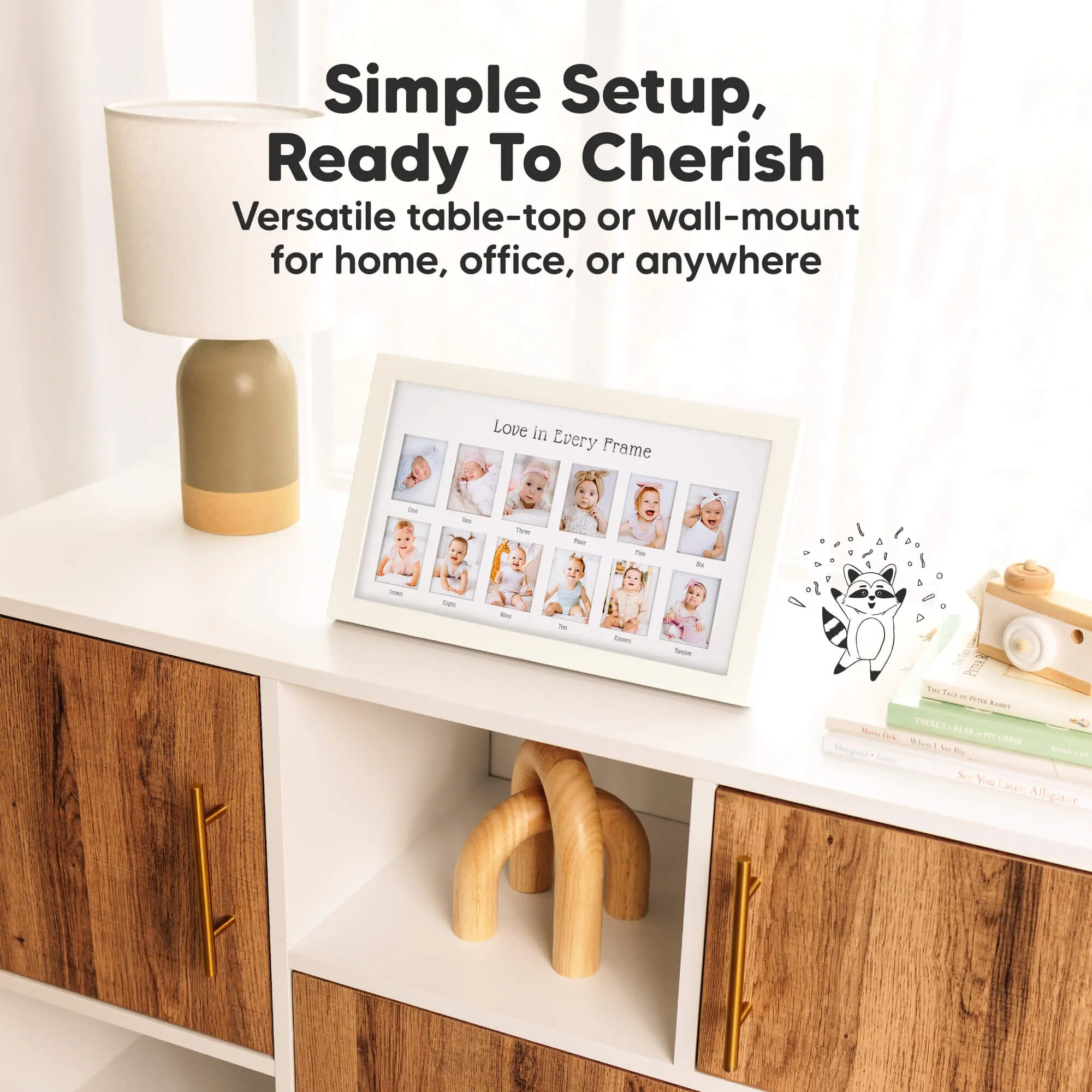 Nova Baby's First Year Picture Frame