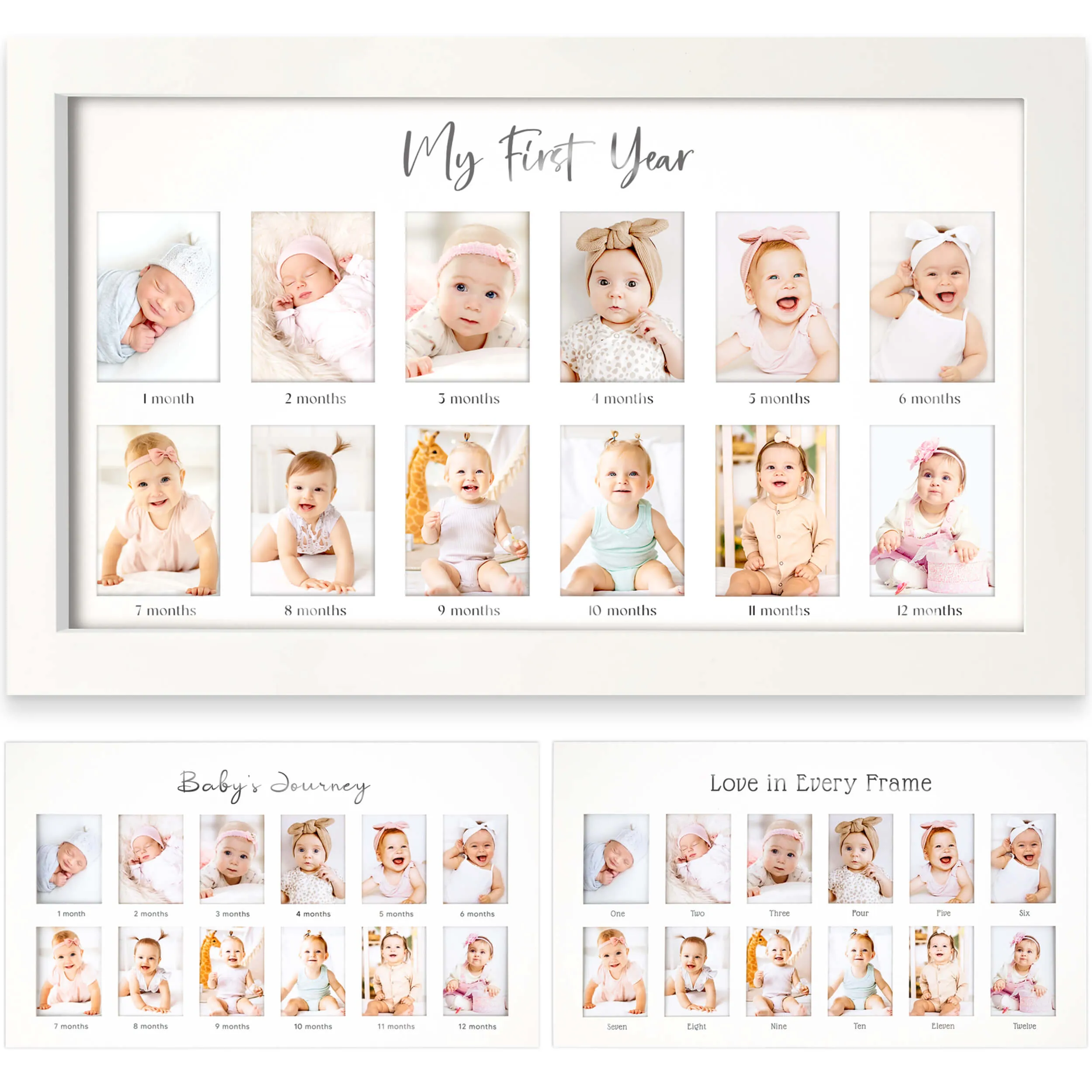 Nova Baby's First Year Picture Frame