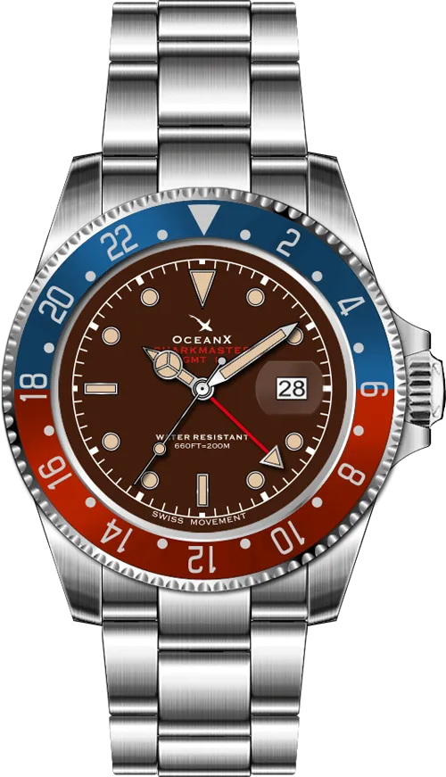 OceanX Sharkmaster GMT II SMS-GMT-0213