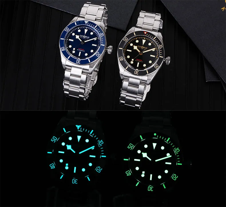 Octopus 39mm BB58 Automatic Watch Rivet Bracelet