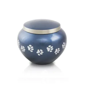 Odyssey Midnight Blue Pet Urn in Extra Small