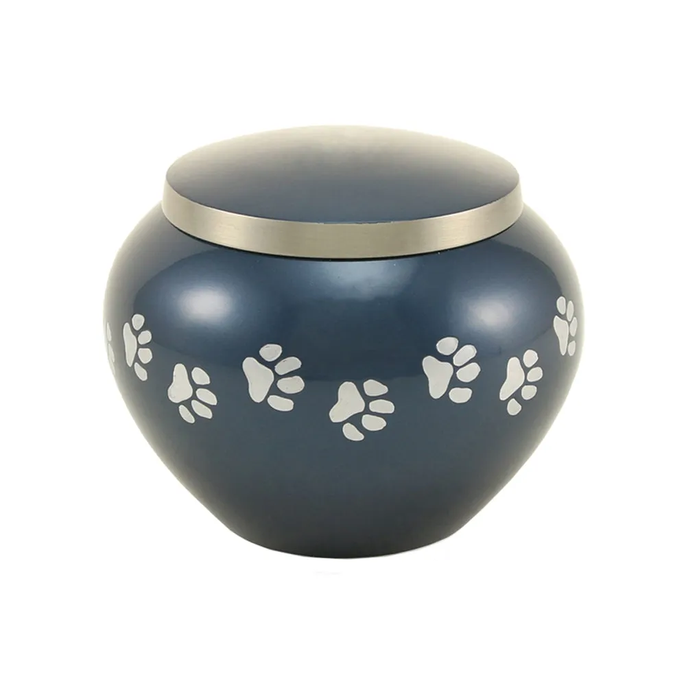 Odyssey Midnight Blue Pet Urn in Extra Small