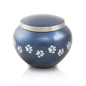 Odyssey Midnight Blue Pet Urn in Medium