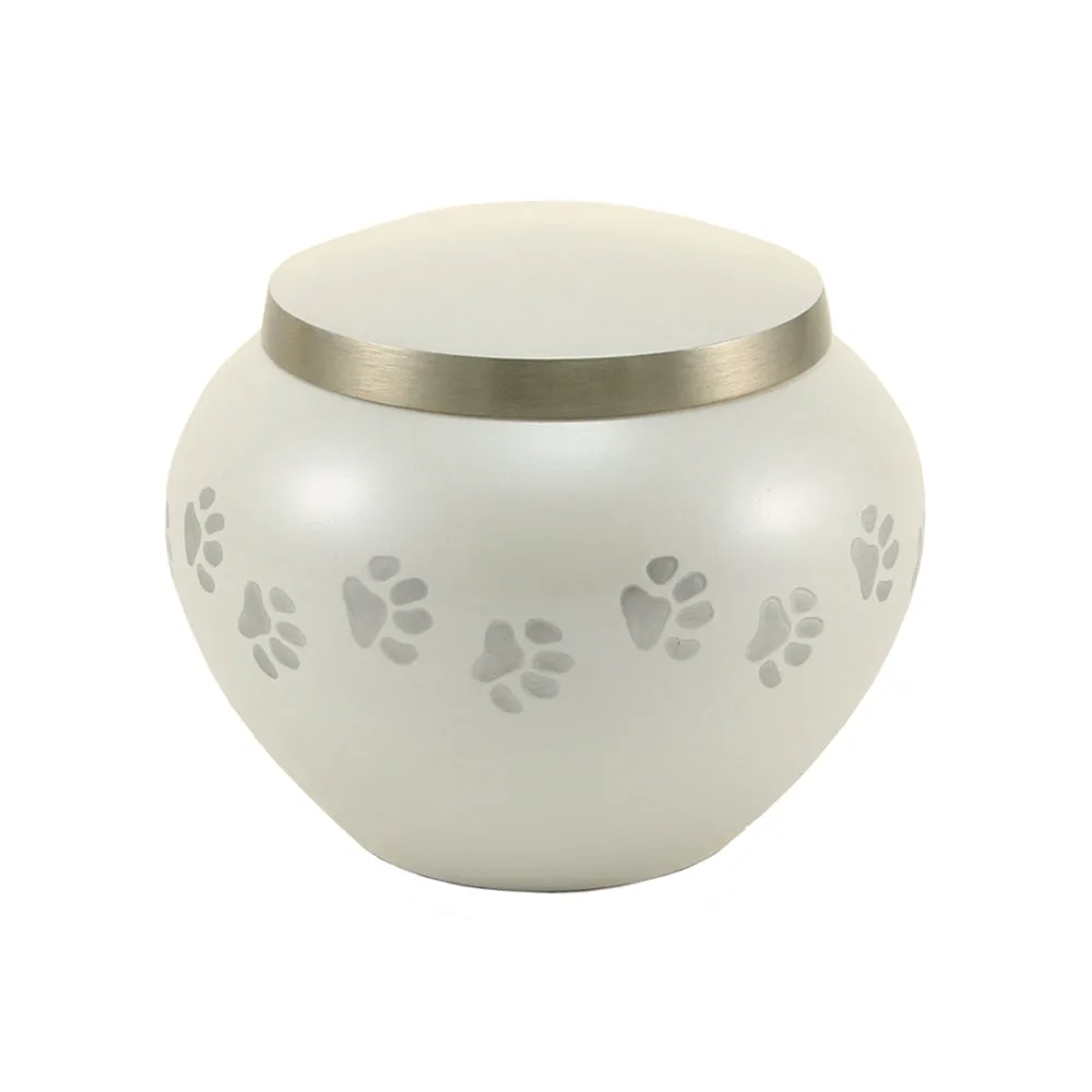 Odyssey Pearl Pet Urn in Medium