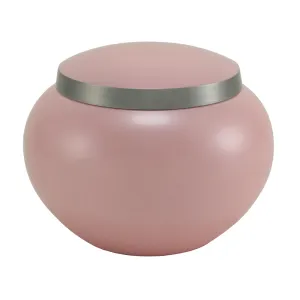 Odyssey Pink Pet Urn in Medium