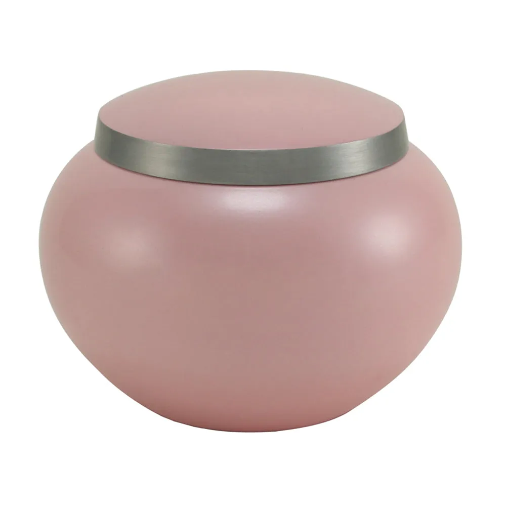 Odyssey Pink Pet Urn in Medium
