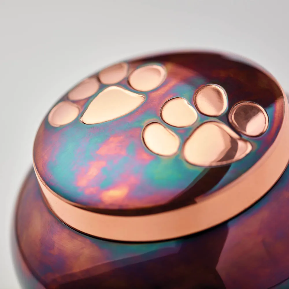 Odyssey Raku Pet Urn In Extra Small