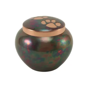 Odyssey Raku Pet Urn In Extra Small