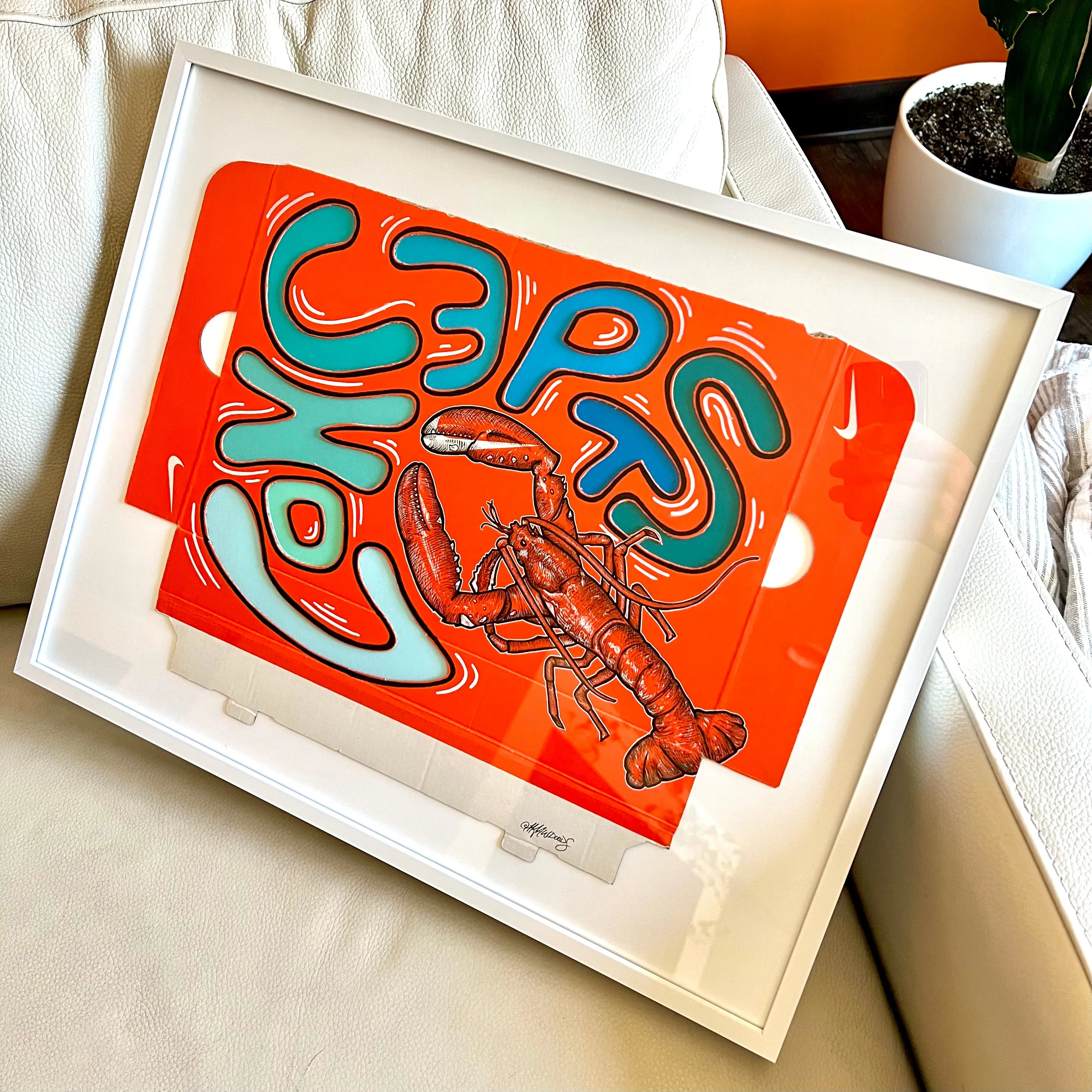 Orange Lobster