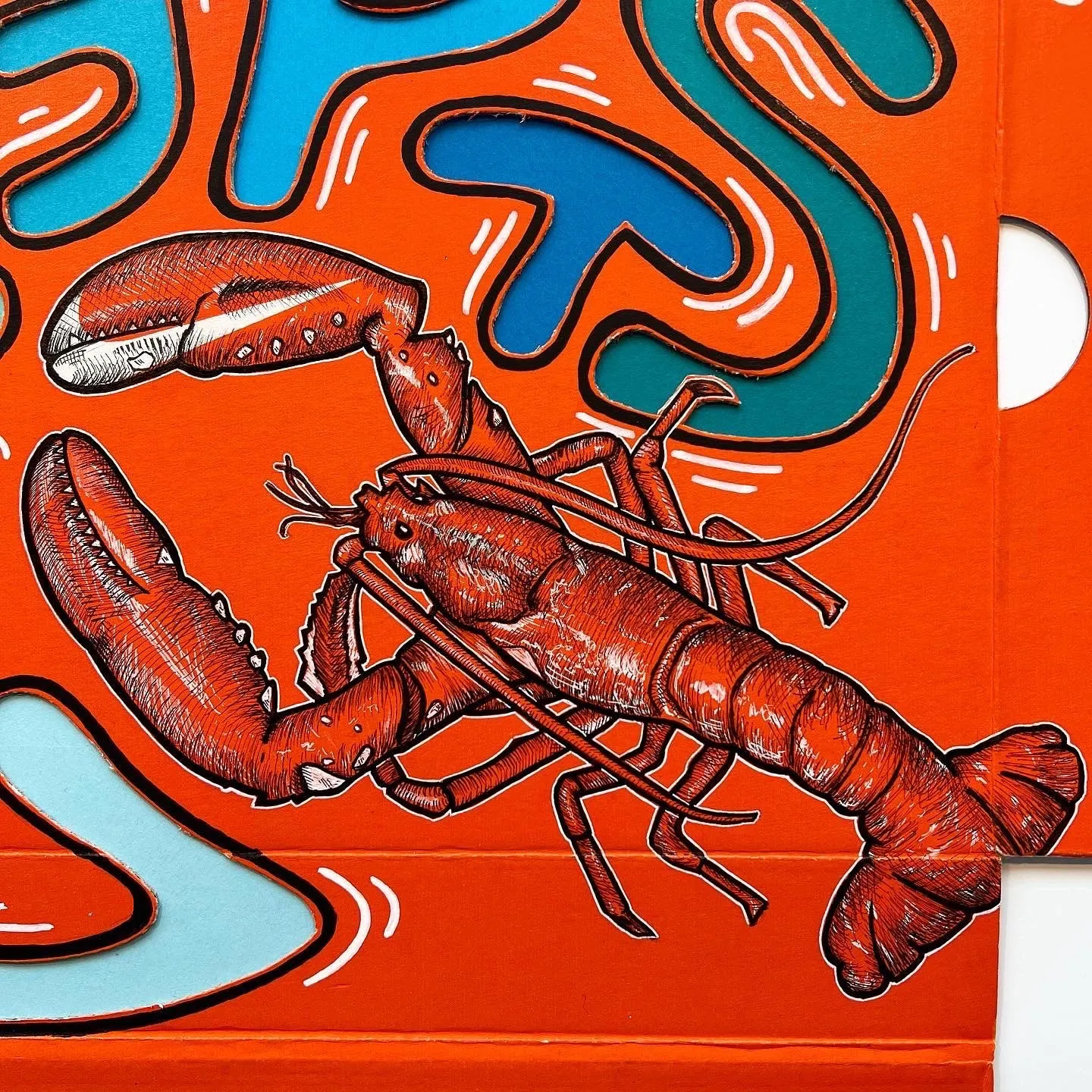 Orange Lobster