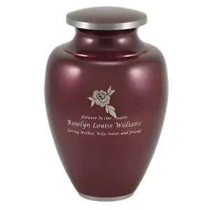 Oversize Extra Large Cremation Urn | XL Camden Garnet | Designed for a large person up to 300#