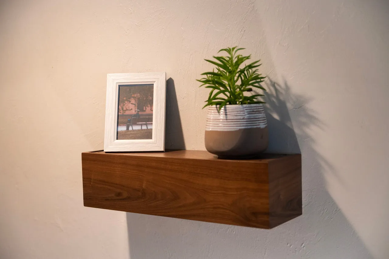 Pacific Crest Floating Shelf Urn