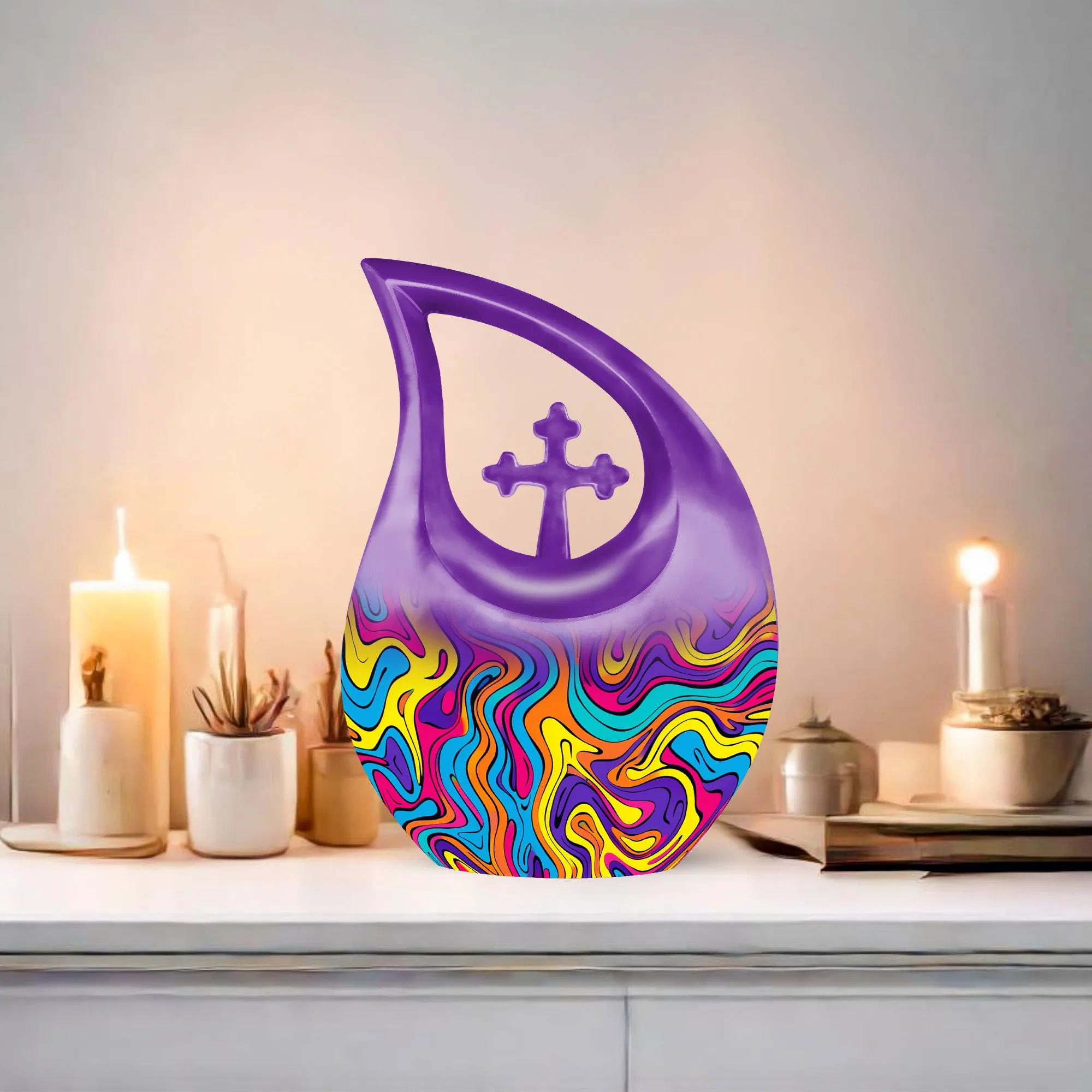 Pattern Urn : Economical Cremation Reminder for Departed
