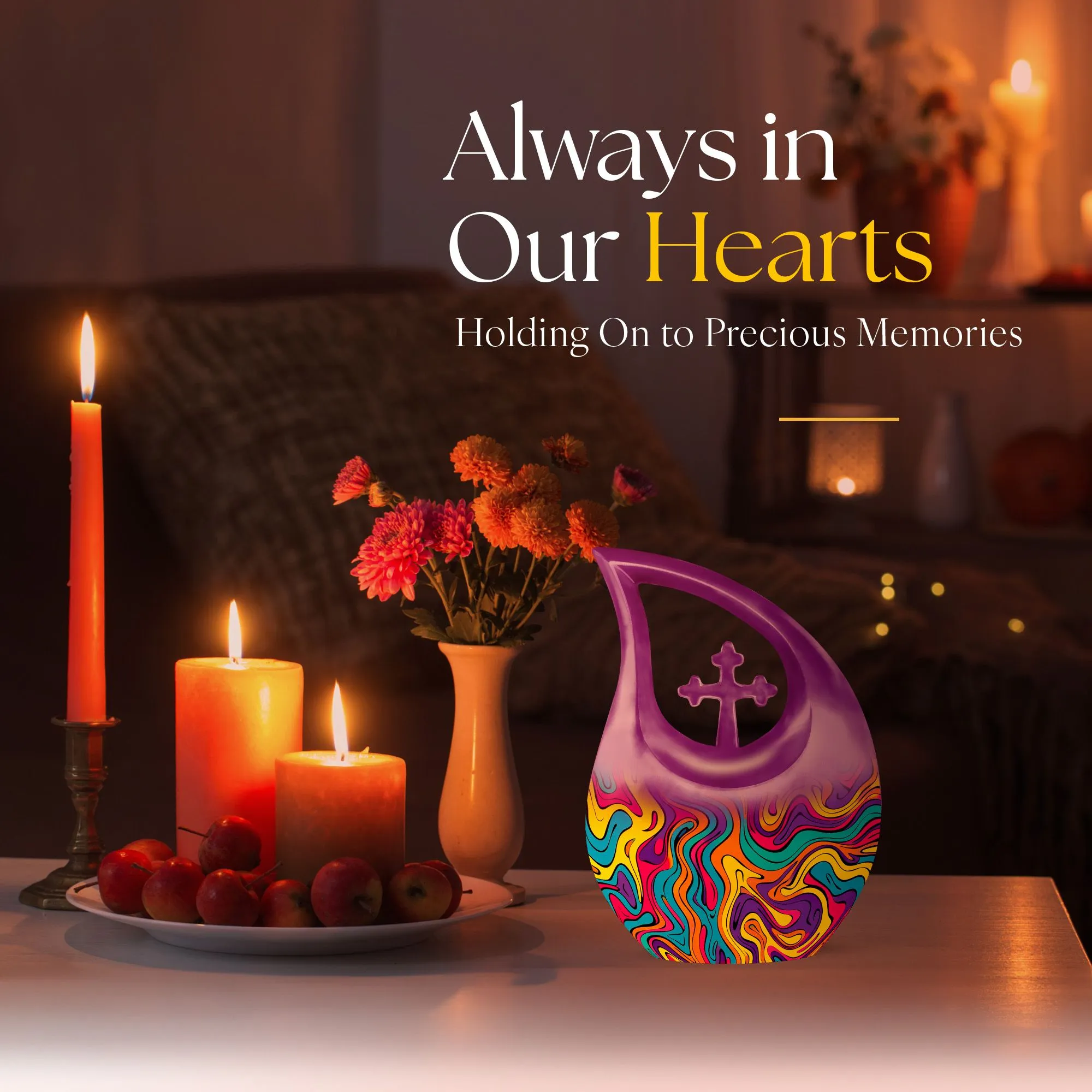 Pattern Urn : Economical Cremation Reminder for Departed