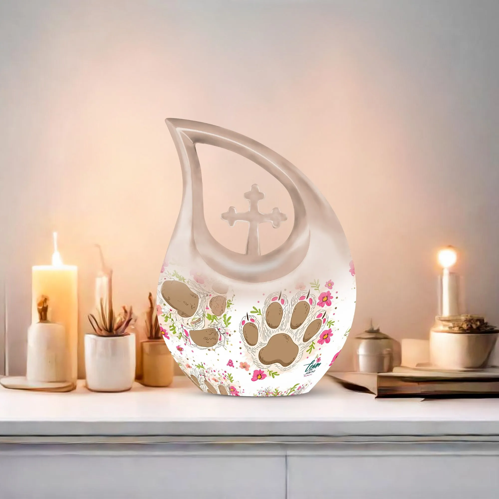 Pet Urn -  Container For Cremated Adult Human Ashes
