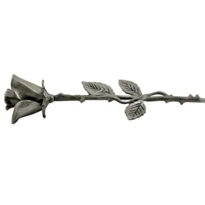 Pewter Rose Keepsake Cremation Urn