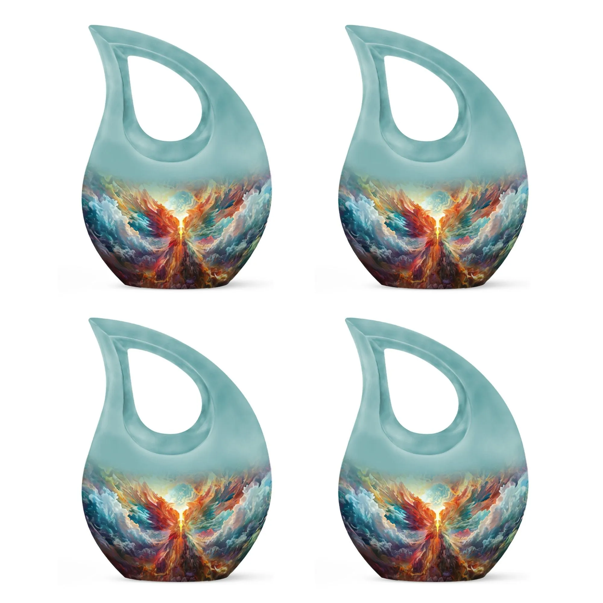 Phoenix Nebula Awakening Memorial Urn to Honor the Departed