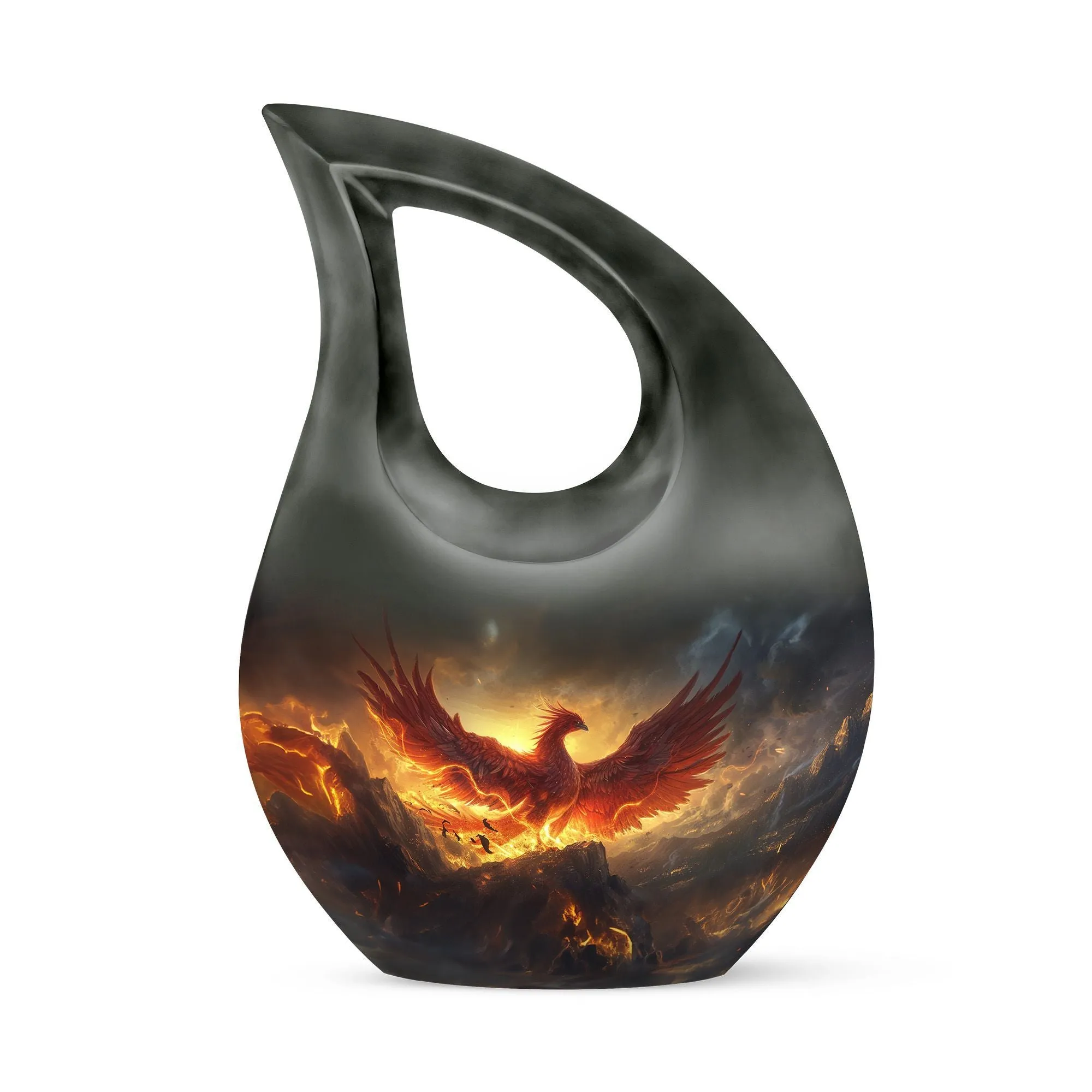 Phoenix Urn - Small, Endearing Keepsake Memorial Urn