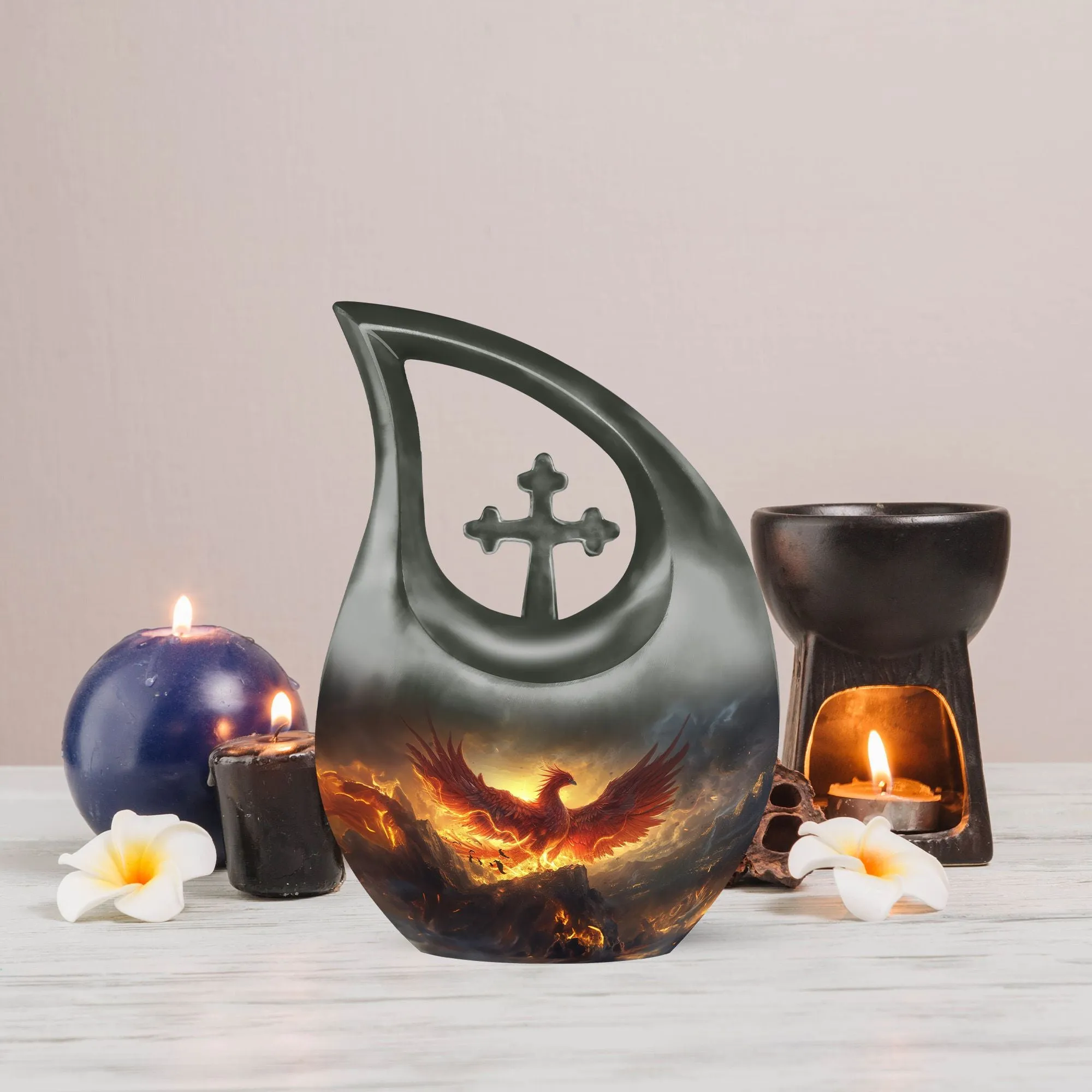 Phoenix Urn - Small, Endearing Keepsake Memorial Urn