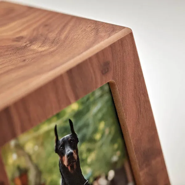 Photo Urn for Pet Ashes - Natural