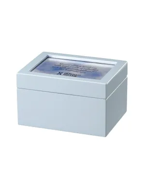 Precious Series - Blue Wood Urn