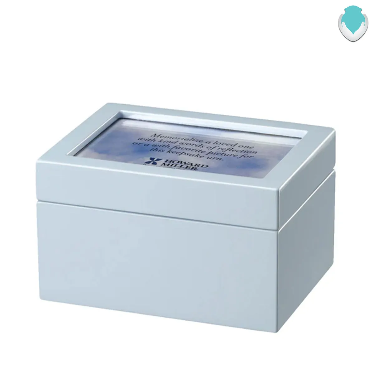 Precious Series - Blue Wood Urn