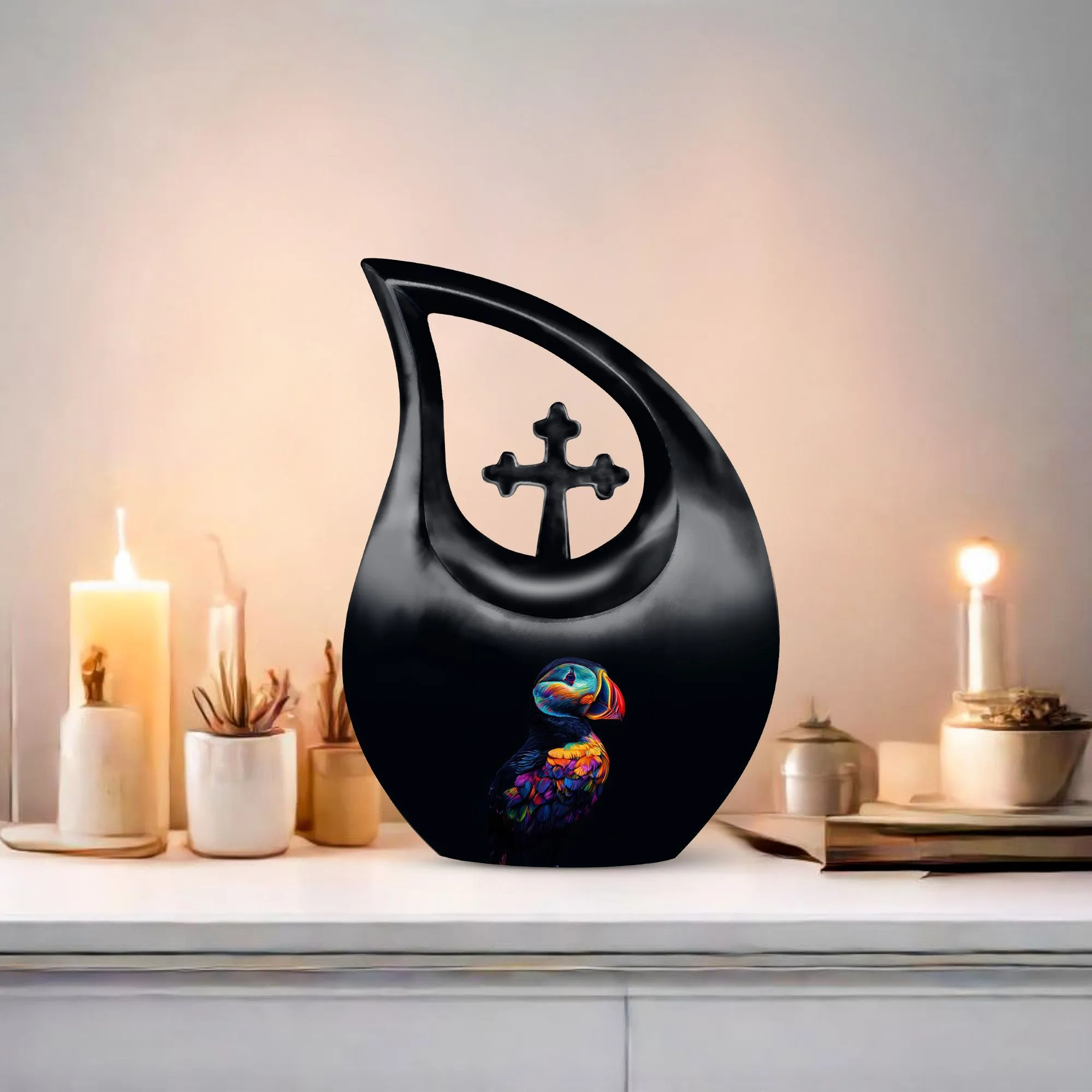 Puffin Bird Urn - Perfect Memorials Cremation Urn