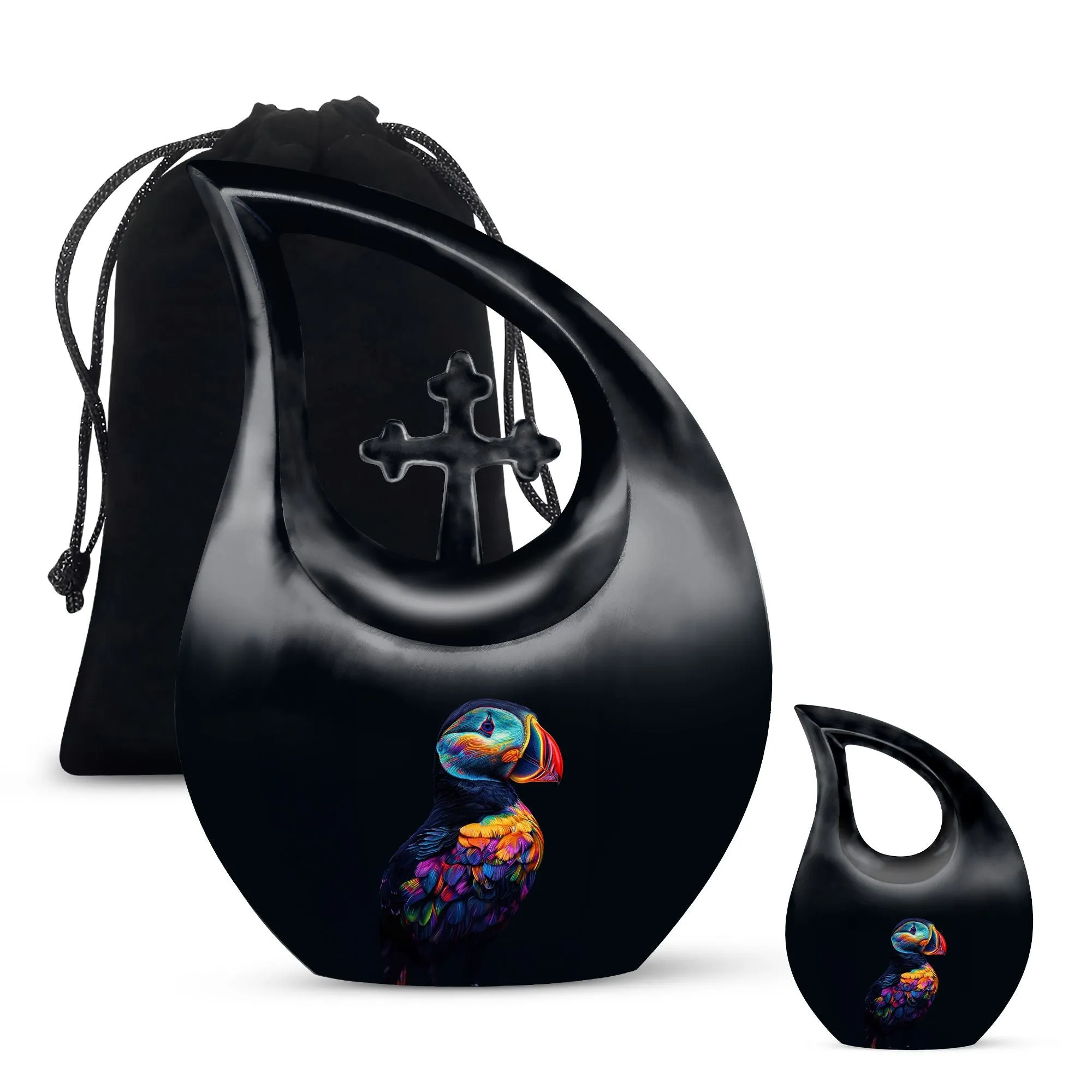 Puffin Bird Urn - Perfect Memorials Cremation Urn