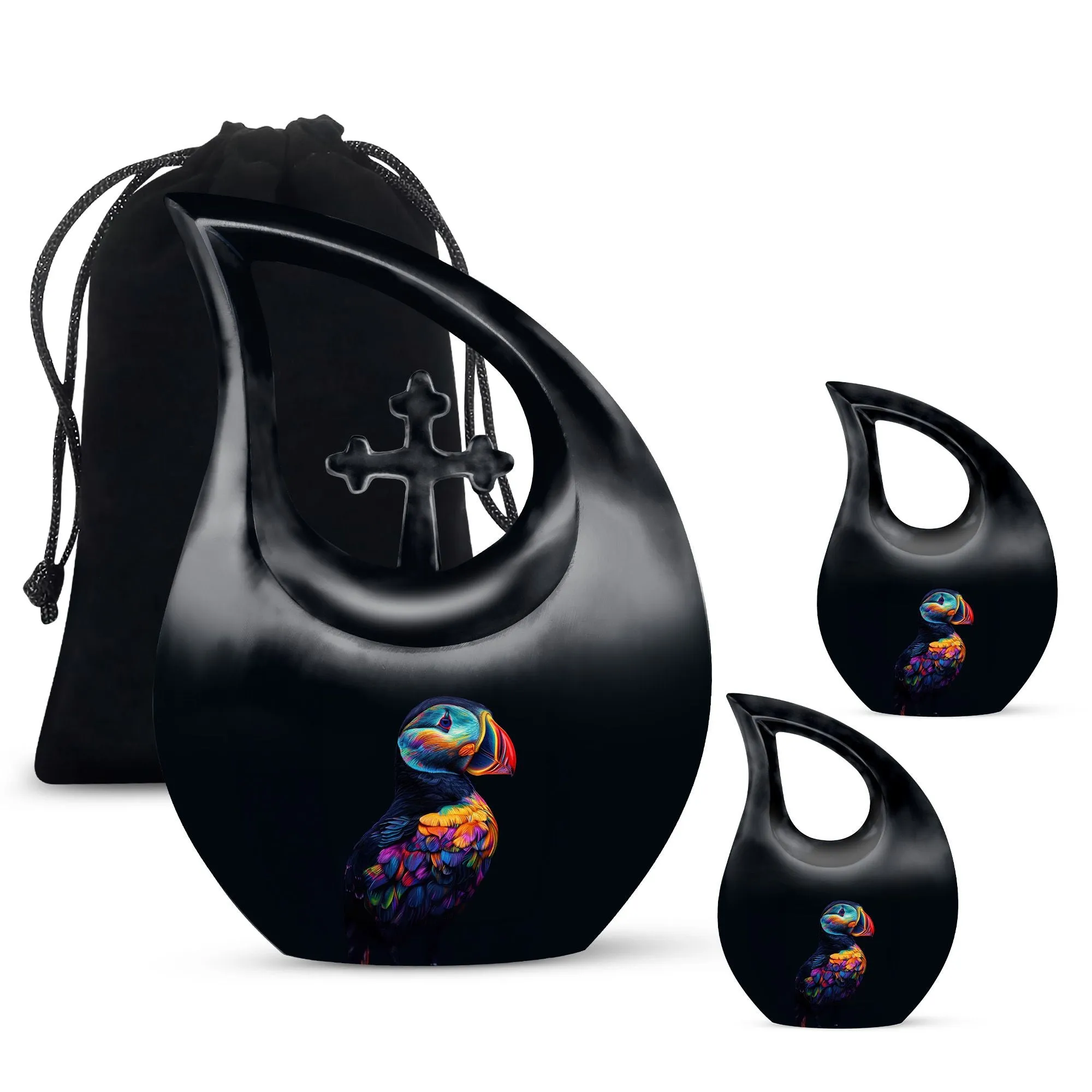Puffin Bird Urn - Perfect Memorials Cremation Urn