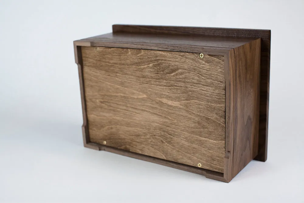 Renaissance Solid Wood Cremation Urn (Made in USA)