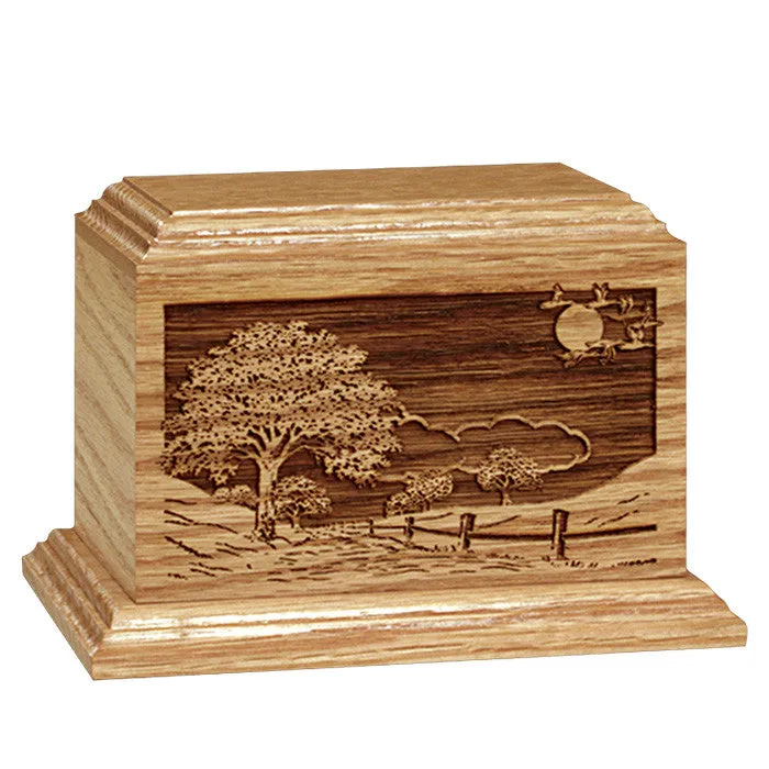 Road Home Wooden Cremation Urn