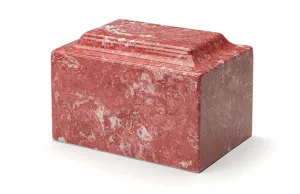 Rose Deluxe Cultured Marble Cremation Urn