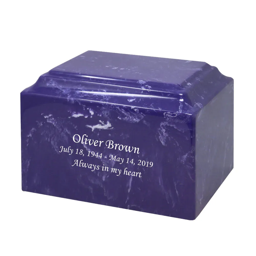 Royal Cultured Marble Cremation Urn