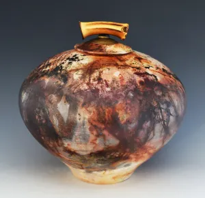 Saggar Burnished Fired Urn 175