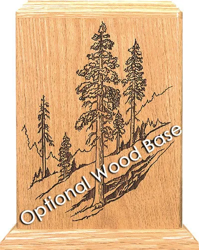 Sailing Wooden Cremation Urn