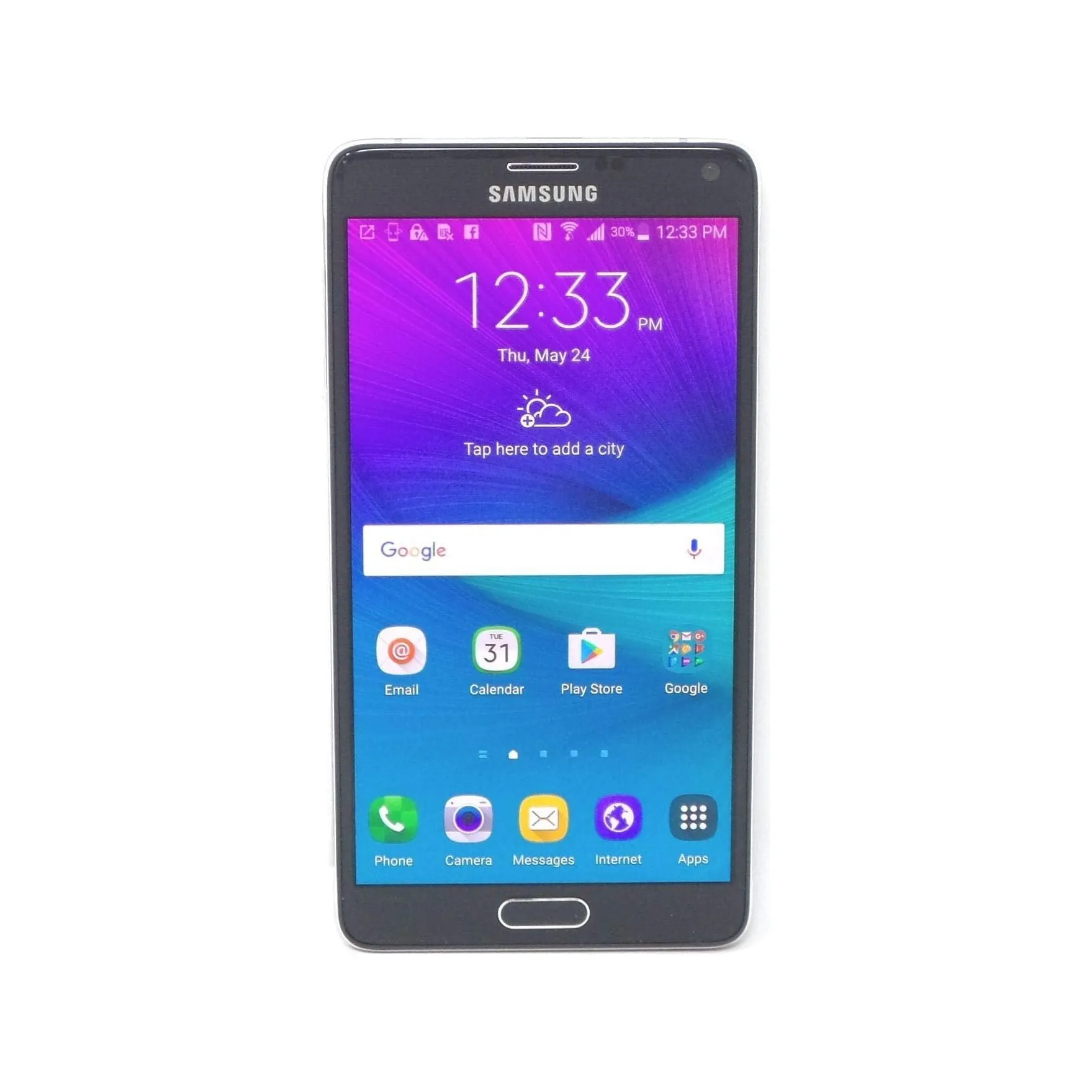 Samsung Galaxy Note 4 - 32 GB - Charcoal Black - T-Mobile - GSM