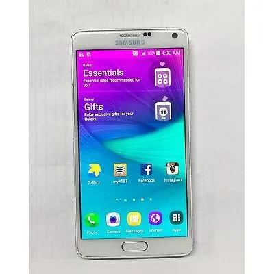 Samsung Galaxy Note 4 N910A - 32 GB - White - Unlocked - GSM