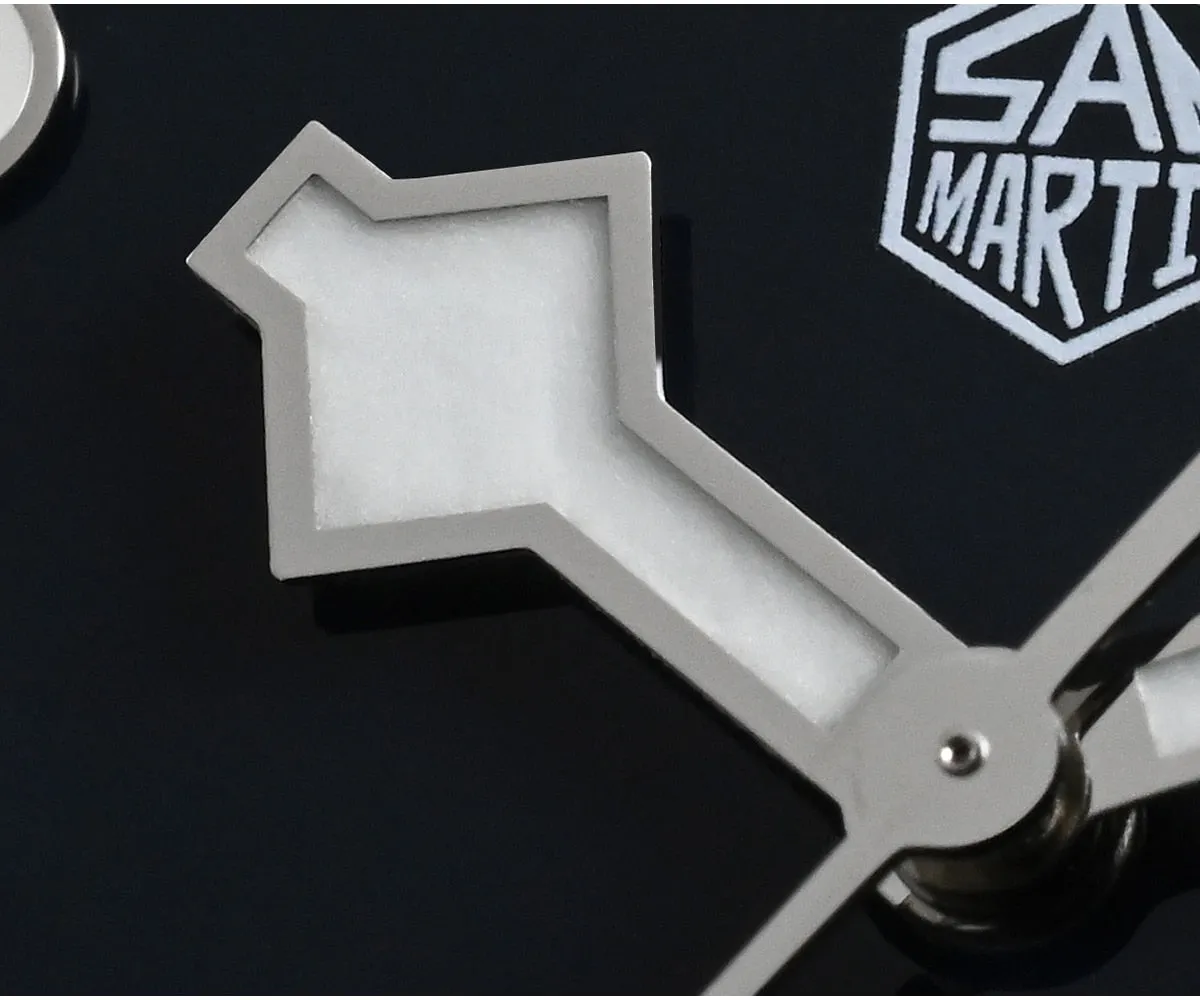 San Martin 38mm Snowflake Hands Explore Watch SN0107-G6