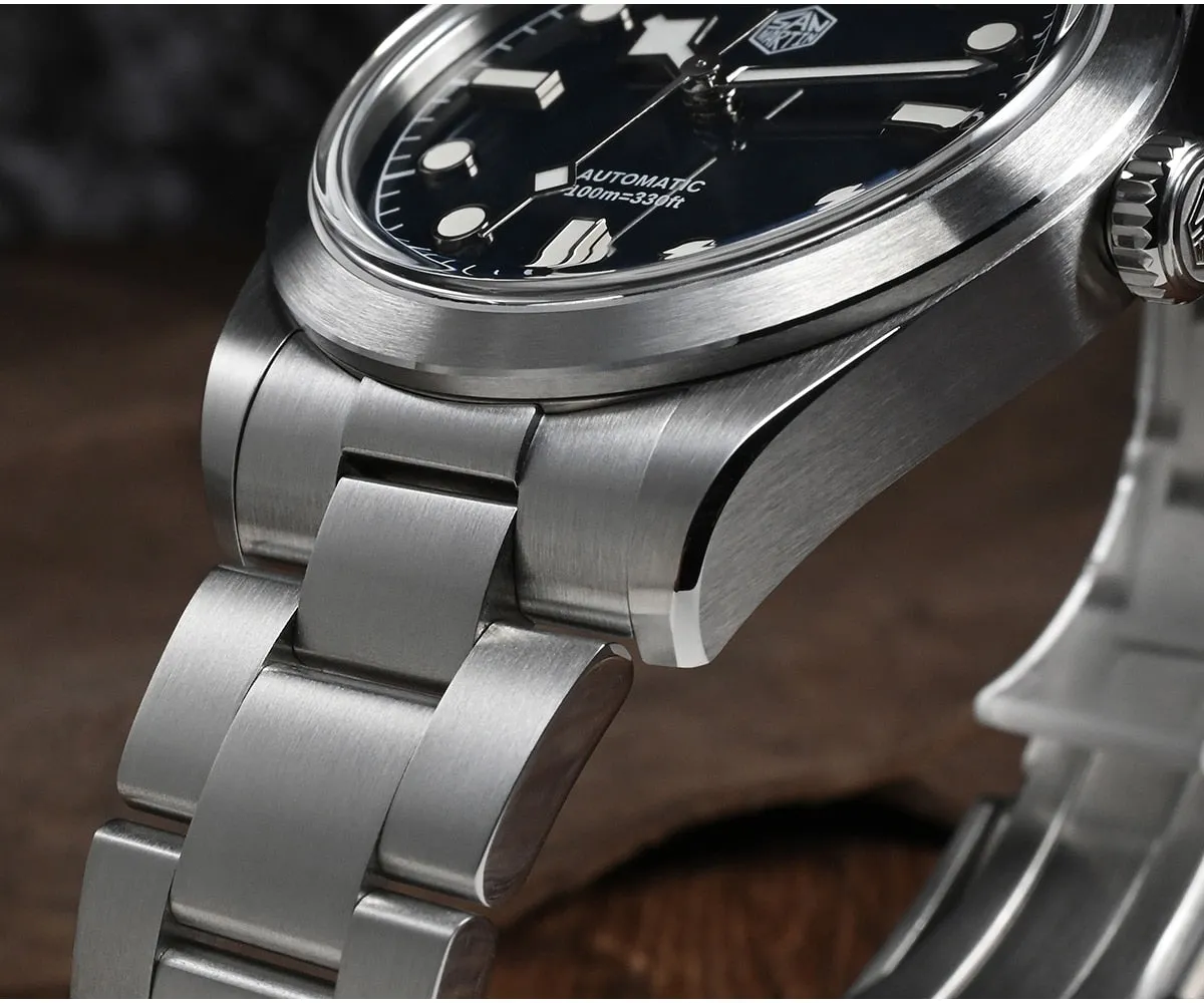 San Martin 38mm Snowflake Hands Explore Watch SN0107-G6