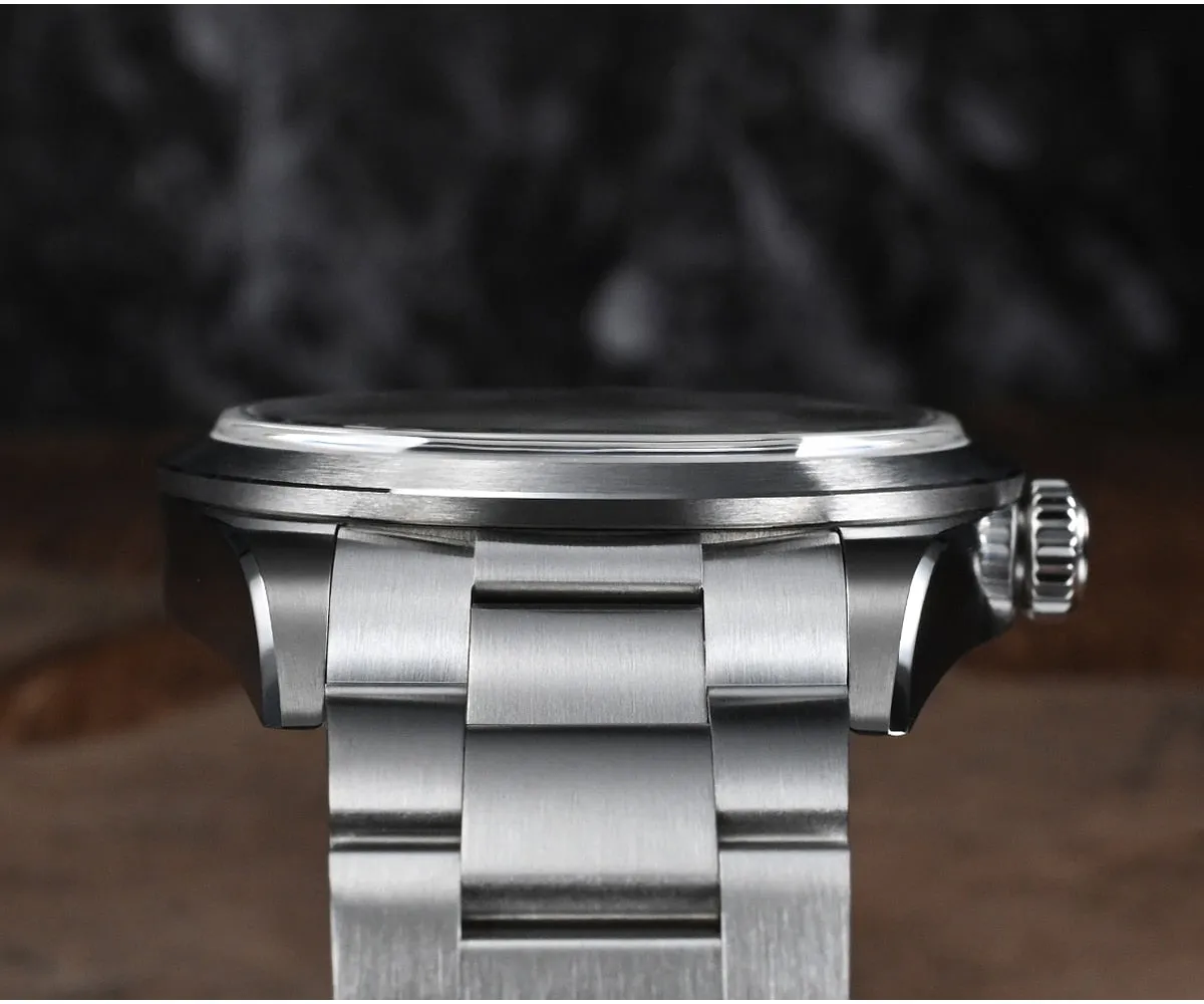 San Martin 38mm Snowflake Hands Explore Watch SN0107-G6