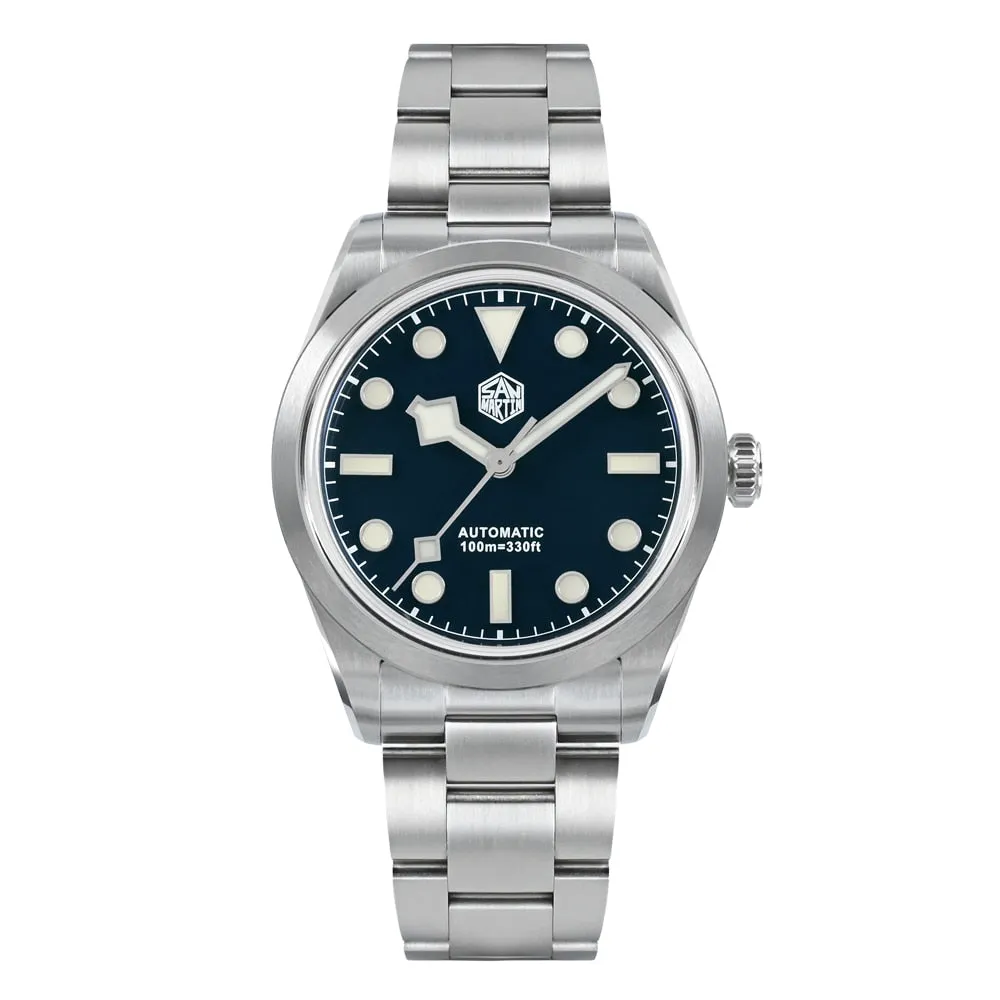 San Martin 38mm Snowflake Hands Explore Watch SN0107-G6