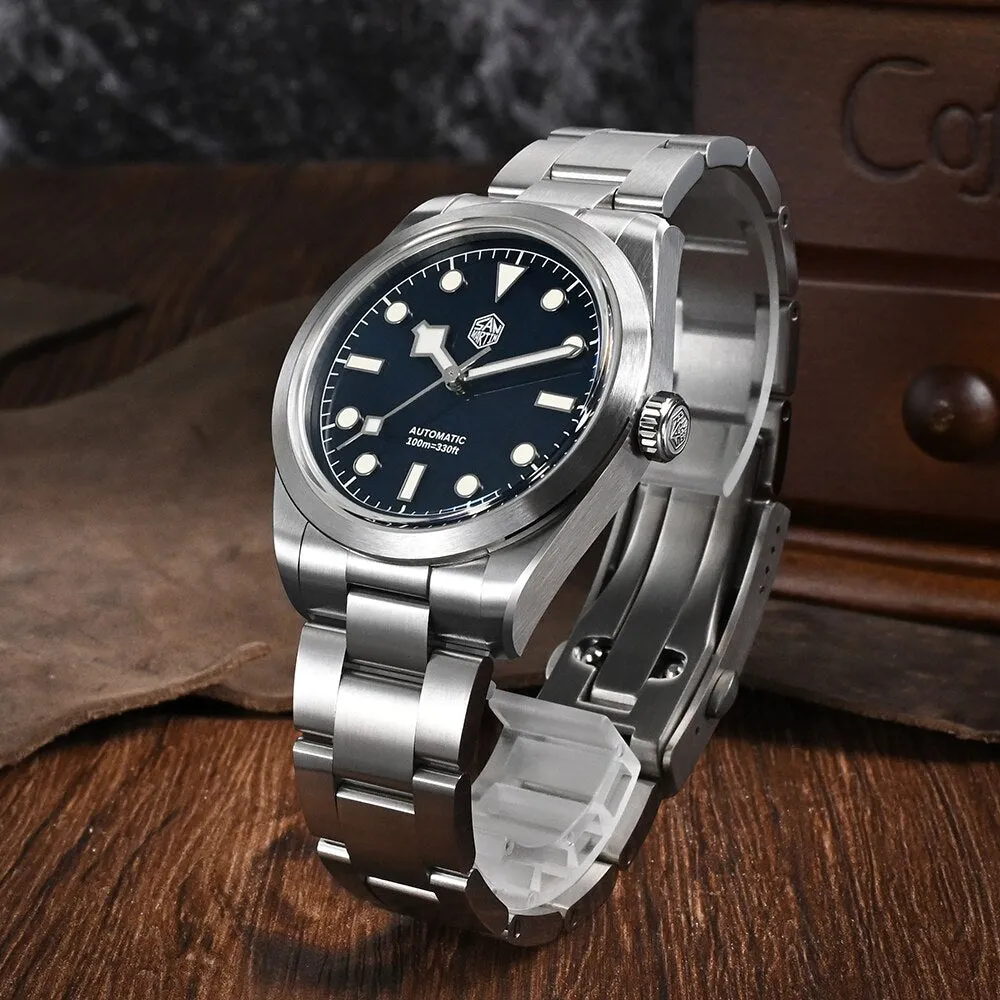 San Martin 38mm Snowflake Hands Explore Watch SN0107-G6