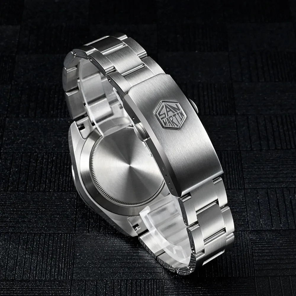 San Martin 38mm Snowflake Hands Explore Watch SN0107-G6